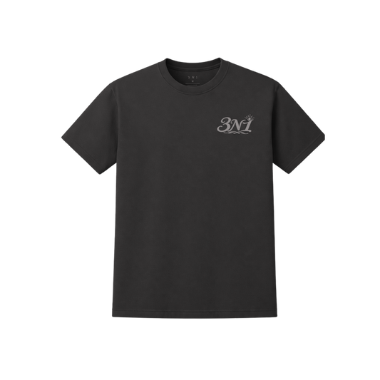 Washed Black "Powered by the Holy Spirit" T-Shirt