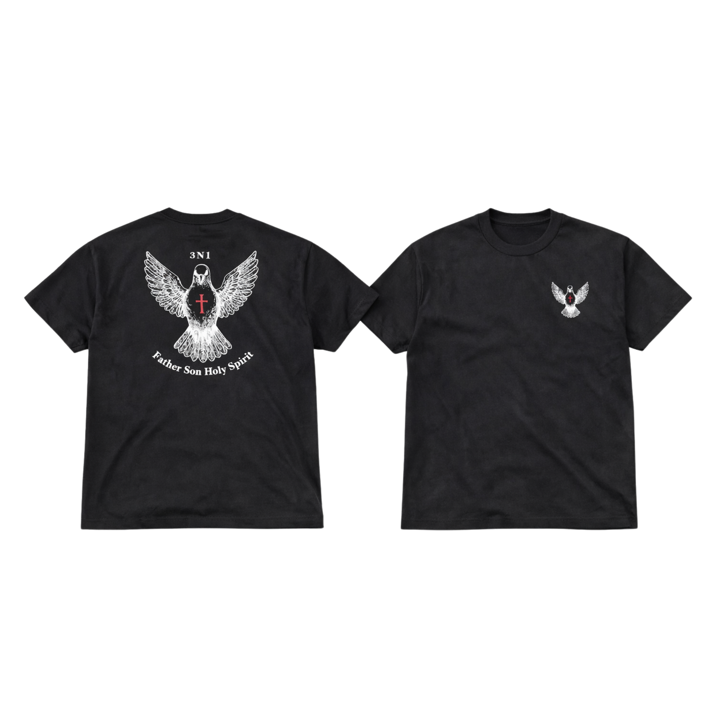 3N1 T-Shirt – Black Fade Edition