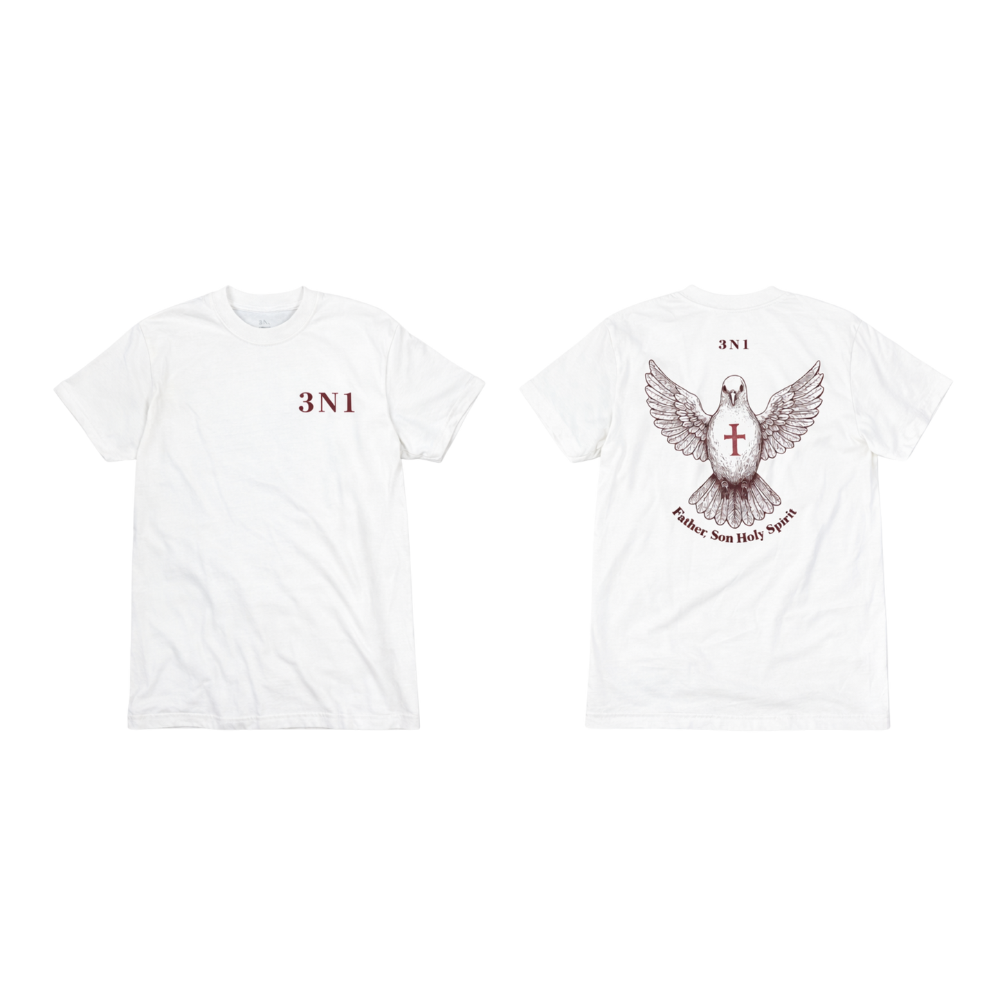 3N1  T-Shirt – All White Edition