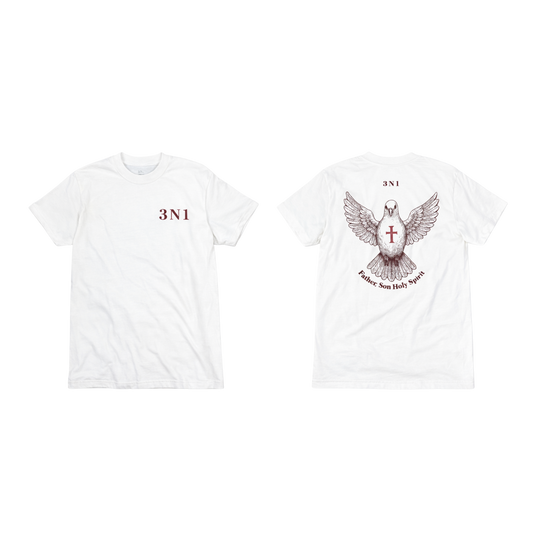 3N1  T-Shirt – All White Edition