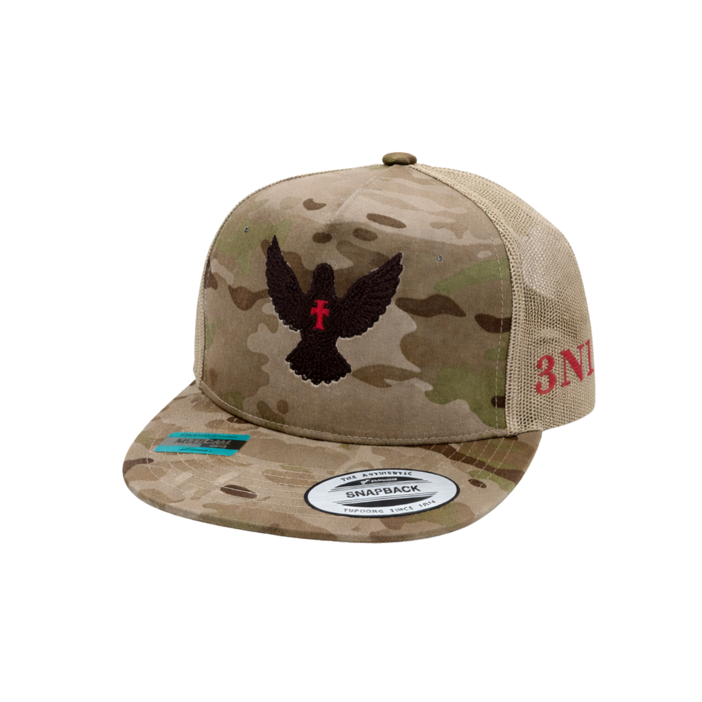 3N1 Trucker Snapback – Camo Dove Edition