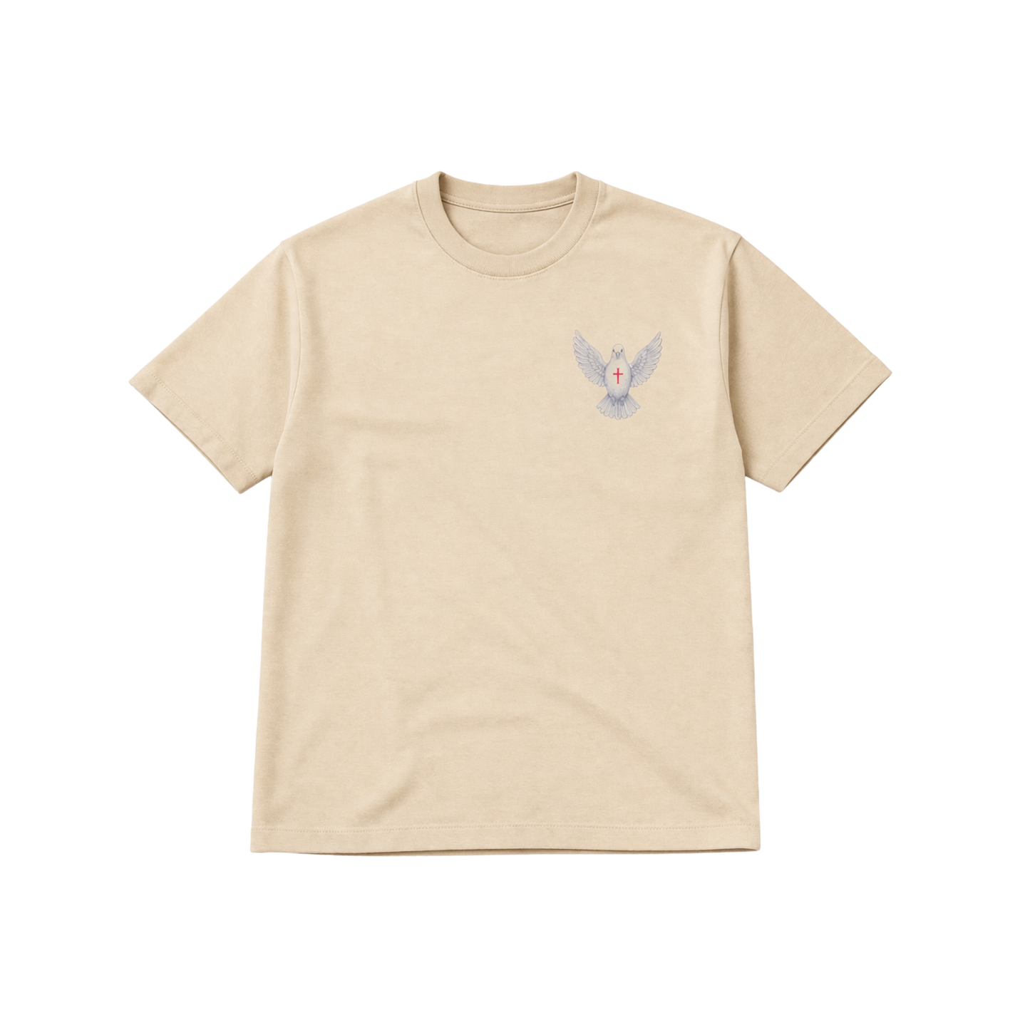 3N1 Cream White Father Son Holy Spirit T-Shirt